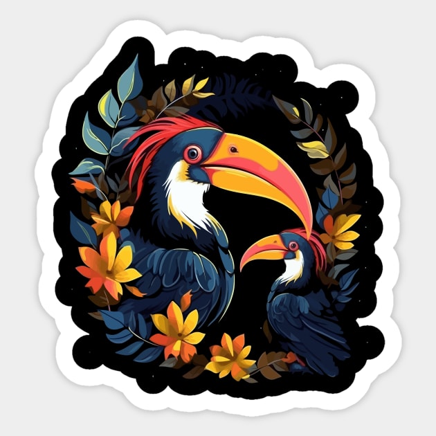 Hornbill Mothers Day Sticker by JH Mart